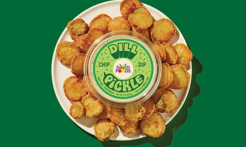 Good Foods launches pickle-flavored chip dip