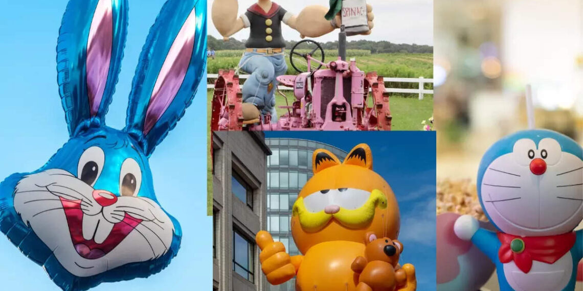11 famous cartoon characters and their favourite foods