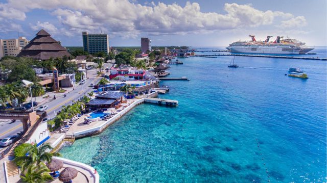 Arriban a Cozumel por primera vez cruceros de lujo de Noruega