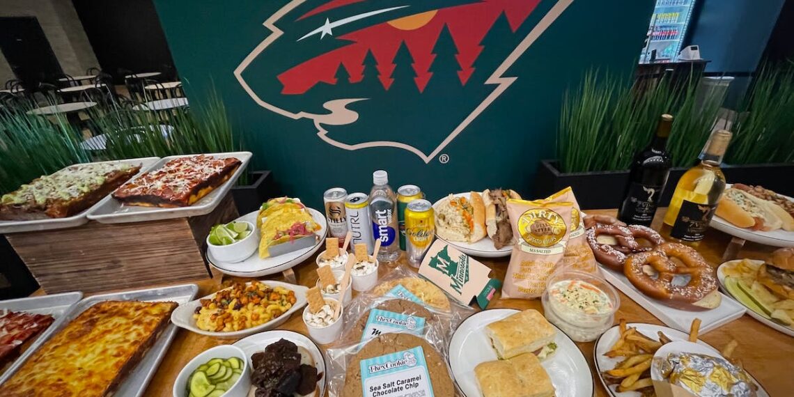 Best foods to order at a Minnesota Wild hockey game