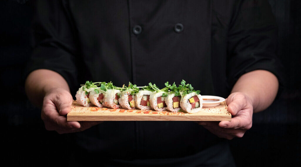 Konscious Foods fresh sushi