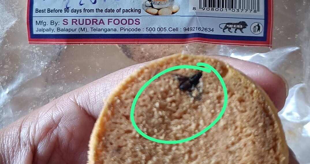 Rudra Foods fined Rs 15,000 after fly found inside Osmania biscuit