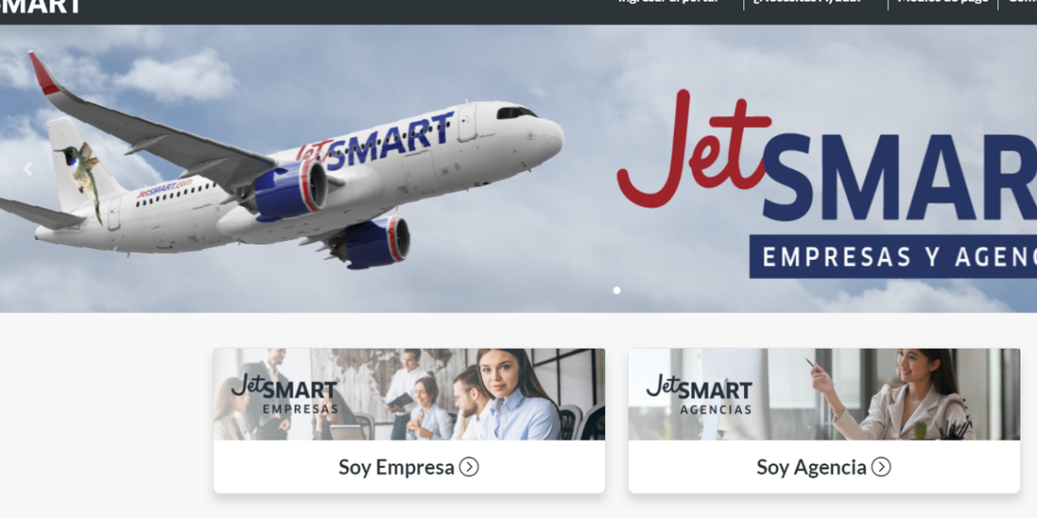 JetSmart optimiza portal de venta de pasajes para agencias de viajes