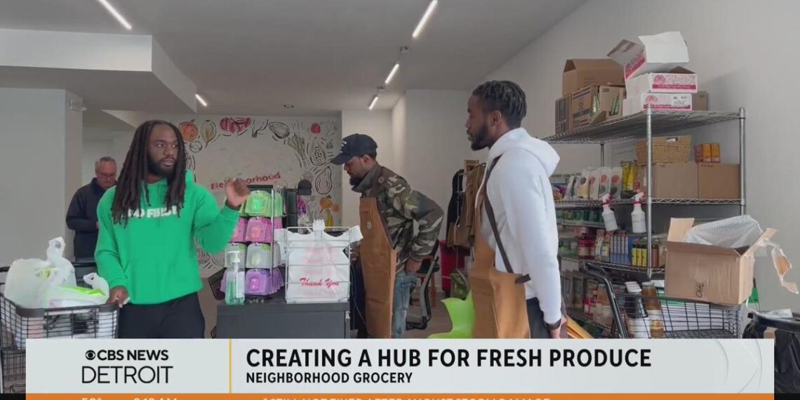 New grocer turns food swamp into hub for healthy food options on Detroit's east side