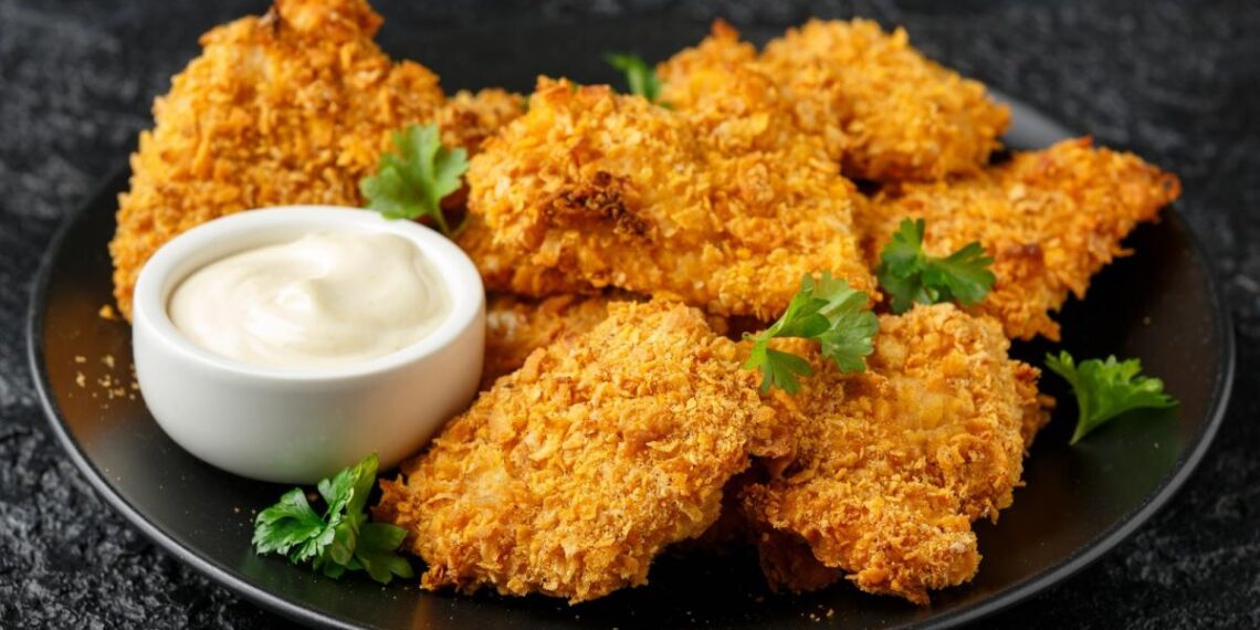 For Crunchier Fried Foods, Add Cornflakes To The Batter