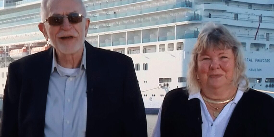 Pareja de adultos mayores lleva más de 500 días en cruceros porque es más barato que pagar renta | Coral Princess | Marty y Jessica Ansen | Australia | Mundo