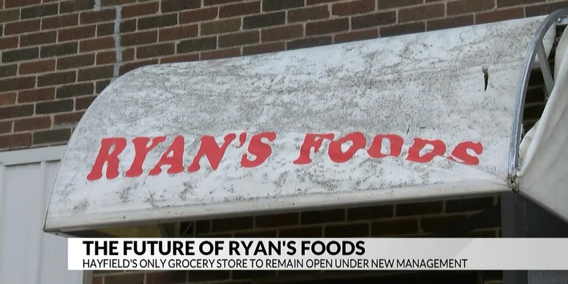 Ryan's Foods to remain open in Hayfield under new ownership - ABC 6 News