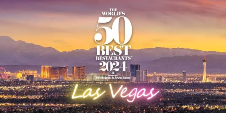 se presentará la lista de los mejores restaurantes del mundo el 5 de junio de 2024, con The Las Vegas Convention and Visitor Authority socio anfitrión y Wynn Las Vegas como socio organizador.