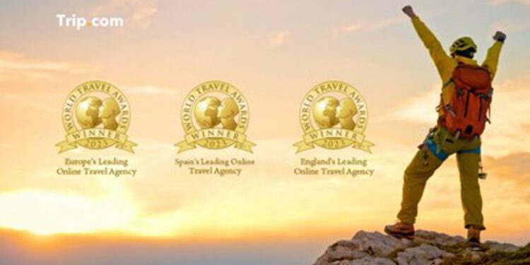 Trip.com arrasa en los World Travel Awards™ 2023 con tres premios en la categoría de Europa