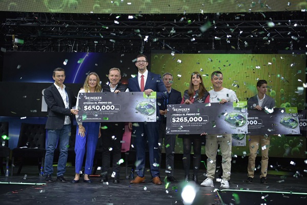 Premia HEINEKEN Green Challenge a comunidad emprendedora enfocada en el cuidado, preservación y acceso al agua