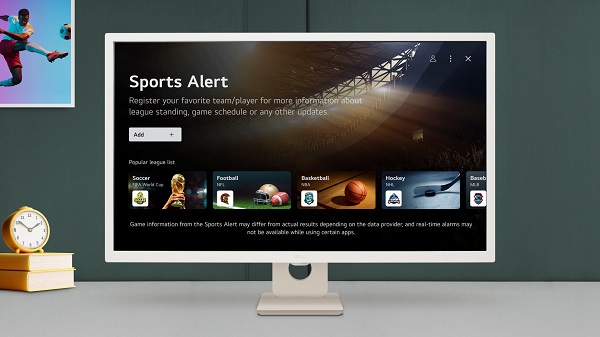 Presenra LG una nueva línea de monotores Smart 2023 que no requieren conexión a una PC