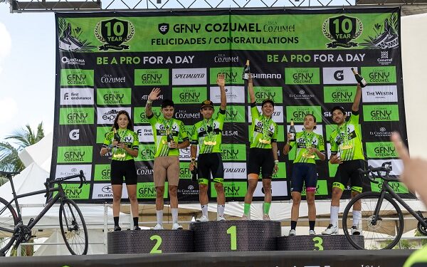 Ciclistas mexicanos se coronan como los ganadores del Gran Fondo New York Cozumel 2023