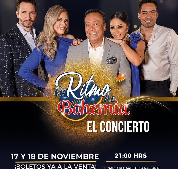 Carlos Cuevas y otras voces se presentarán “A Ritmo de Bohemia” en el Lunario del Auditorio Nacional