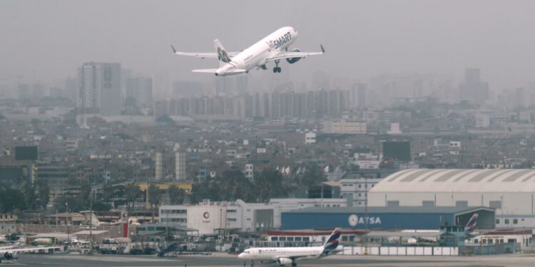 Aeropuerto Internacional Jorge Chávez. ANDINA/Daniel Bracamonte