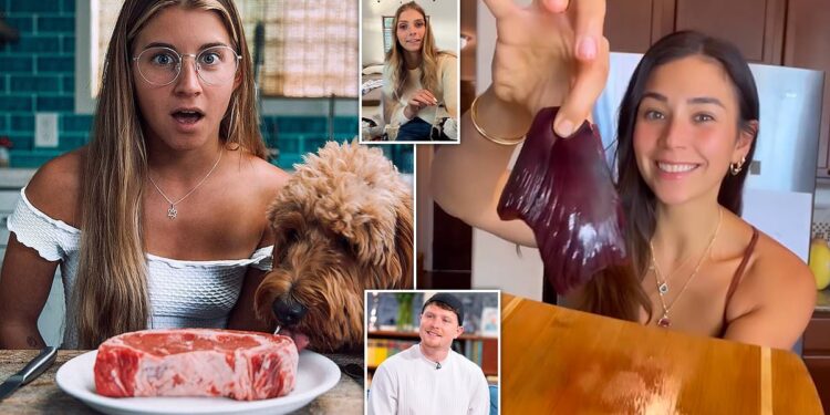 As sales of plant-based foods stutter, four influencers share how not eating meat left them ill, bloated and stopped their periods