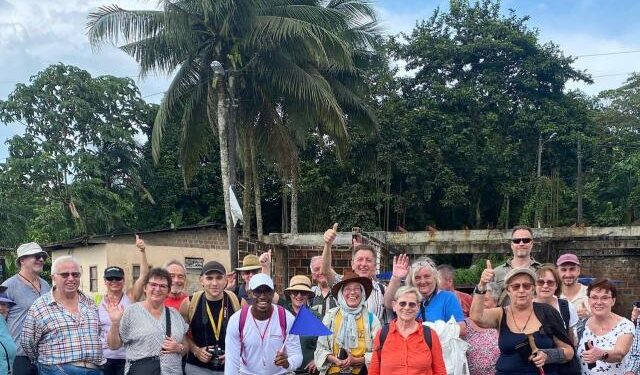 lo que comieron y visitaron los turistas alemanes