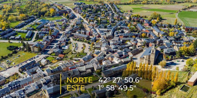 El pueblo-isla de España rodeado por Francia