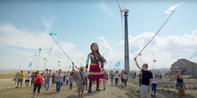 La Pequeña Amal iniciará en Tijuana su viaje por Latinoamérica