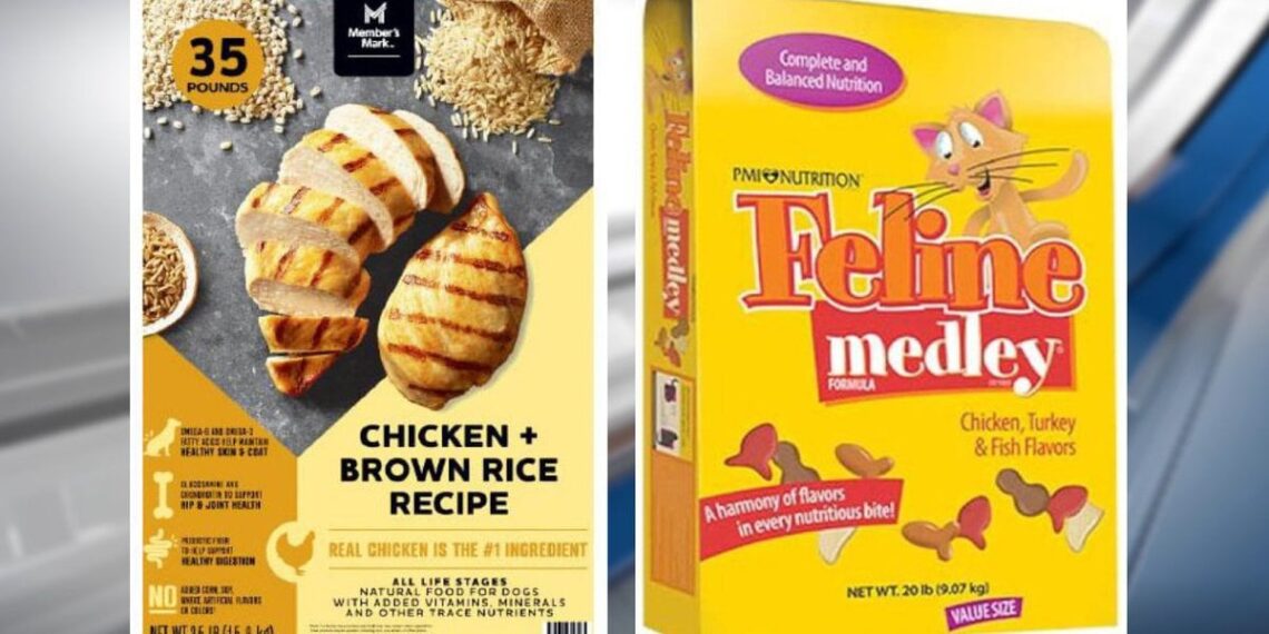 Possible salmonella prompts Nacogdoches company to recall pet foods