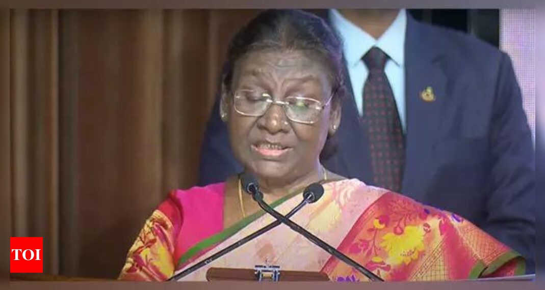 Climate Change: Need to shift away from foods that add to climate change problem: President Murmu