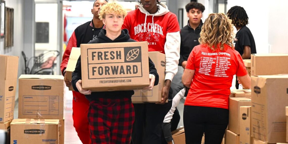 Food donations pour in from Rock Creek students ahead of Thanksgiving, holiday season | News