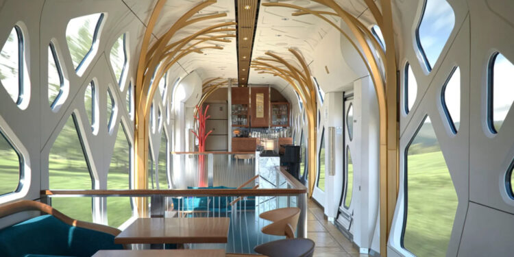 ¿Cómo es viajar en un tren de lujo por Japón?