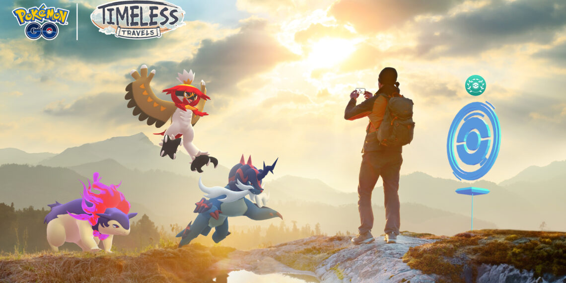 Bienvenidos a Pokémon GO: Viajes Atemporales