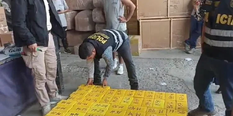 La Victoria: incautan más de 80 kilos de cocaína durante operativo en una agencia de viajes