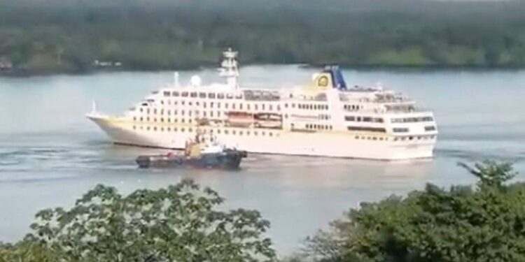 Por primera vez en la historia llegó crucero con más de 300 turistas alemanes a Buenaventura