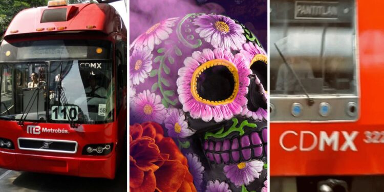 Día de Muertos 2023: ¿cuáles son los horarios del Metro y Metrobús en CDMX para el 1 y 2 de noviembre?