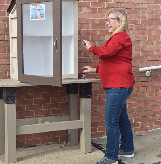 Temporary food pantry placed outside Anson Elementary | News, Sports, Jobs