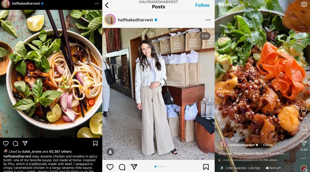 Tieghan Gerard's Half Baked Harvest is far from a food-blog success story