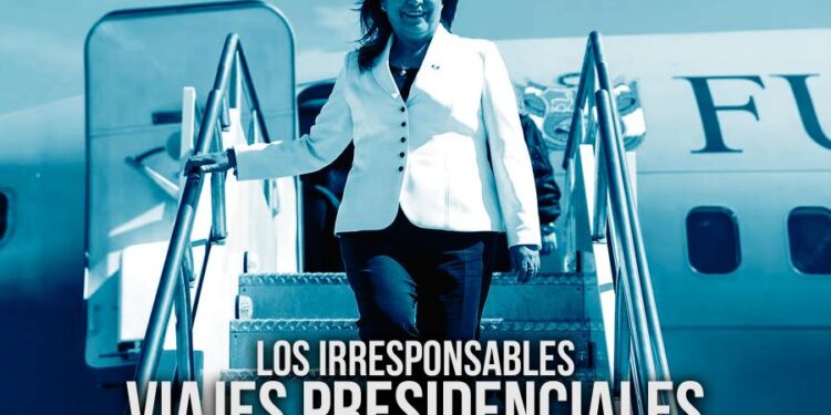 Los irresponsables viajes presidenciales