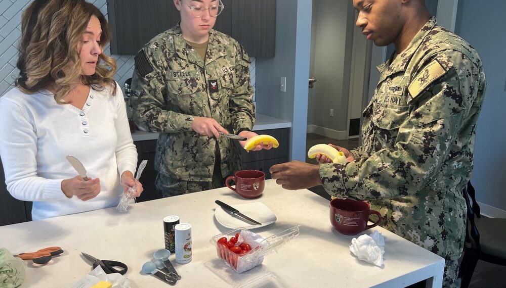 Cyber professionals make healthy foods, mission success