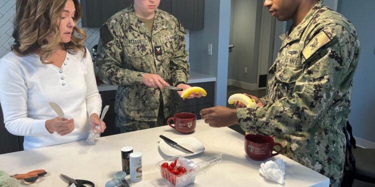 Cyber professionals make healthy foods, mission success
