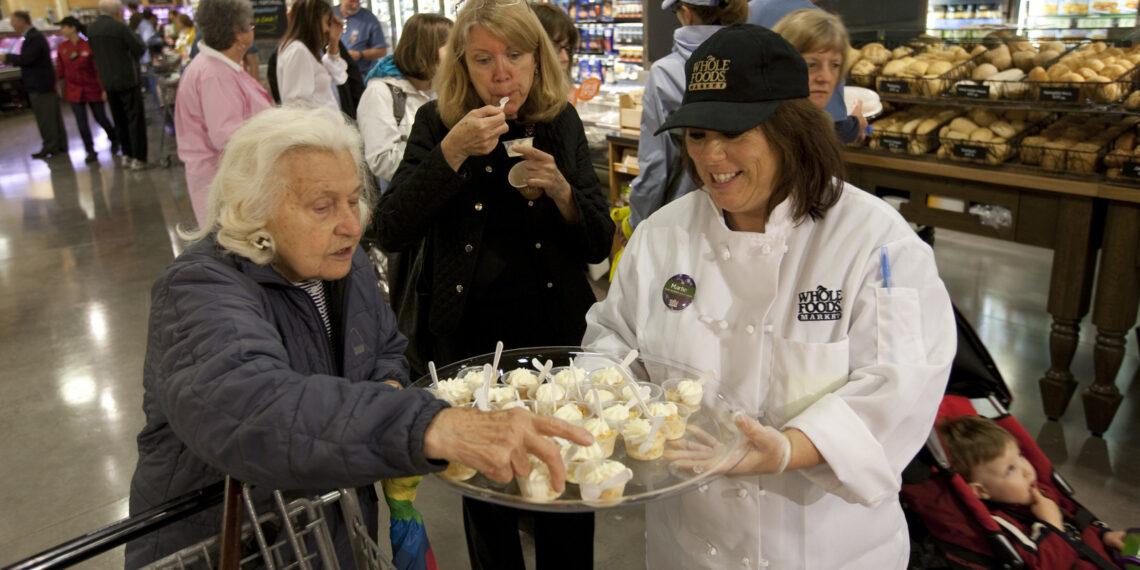 It Turns Out You Can Sample Pretty Much Anything At Whole Foods