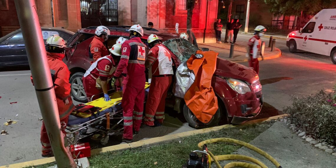 Seis heridos en choque con volcadura en el crucero 17 y Bravo de Cd. Victoria – La Verdad