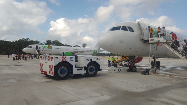  Con rutas a la CDMX y Monterrey, NL Viva Aerobus ya sale del aeropuerto de Tulum
