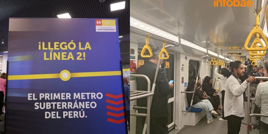 Línea 2 del Metro de Lima inició operaciones hoy: Sigue en vivo los viajes gratuitos y otras incidencias en el tren subterráneo
