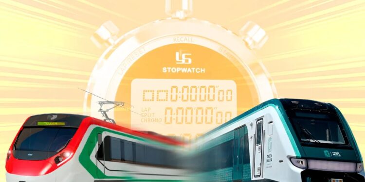 Tren Maya vs Tren México-Toluca, ¿cuál alcanza mayor velocidad?