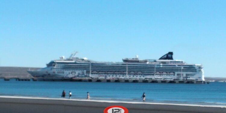 Sigue la temporada de cruceros en Madryn