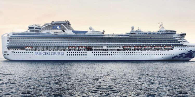 DP World San Antonio atiende al crucero Sapphire Princess
