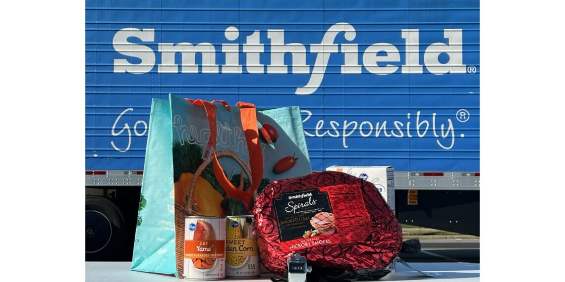 Smithfield Foods Distributes Free "Hams for the Holidays" to Help 1,000 Families in Virginia