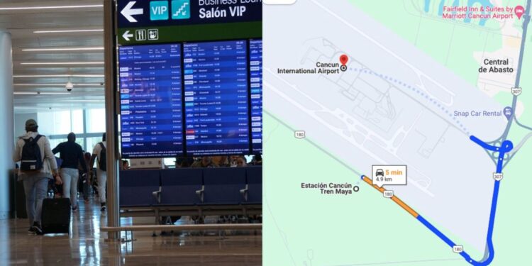 Un taxi a la estación es más caro que un boleto del Tren Maya en Cancún
