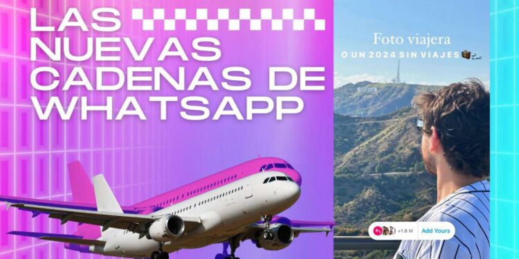 'Foto viajera o un 2024 sin viajes': Las plantillas de Instagram son las nuevas cadenas de WhatsApp