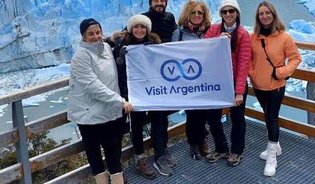 Agentes de viajes españoles recorren Buenos Aires y El Calafete