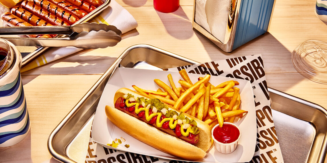 Impossible Foods Hot Dog