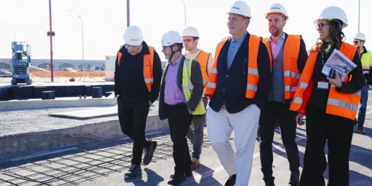 Global Ports Holding visita obras del Puerto de Cruceros de Tarragona