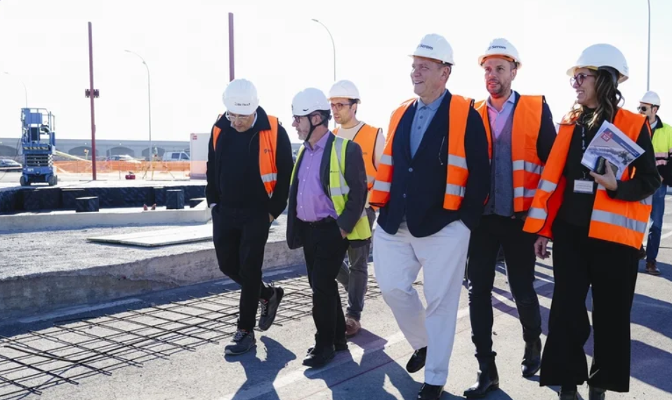 Global Ports Holding visita obras del Puerto de Cruceros de Tarragona