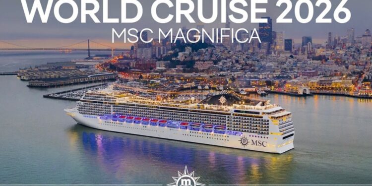 MSC Cruceros abre ventas de su vuelta al mundo 2026 desde Barcelona